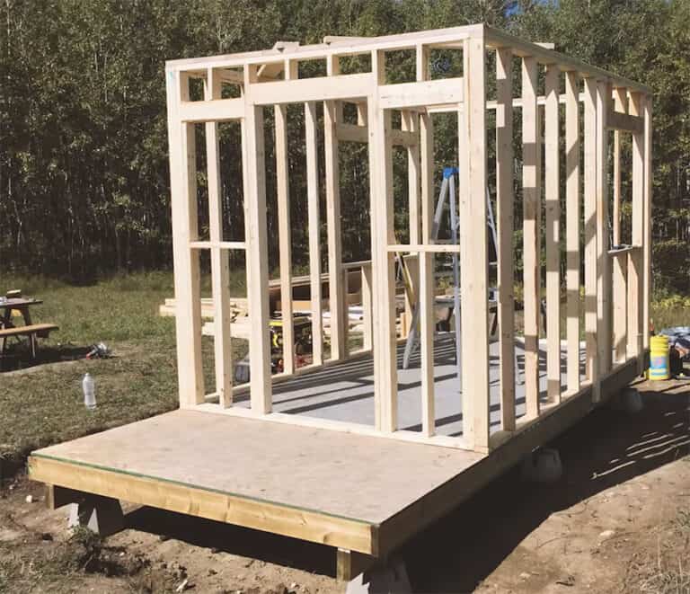 This Family Built Their Off Grid Tiny Cabin in Just 12 Days - Off Grid ...