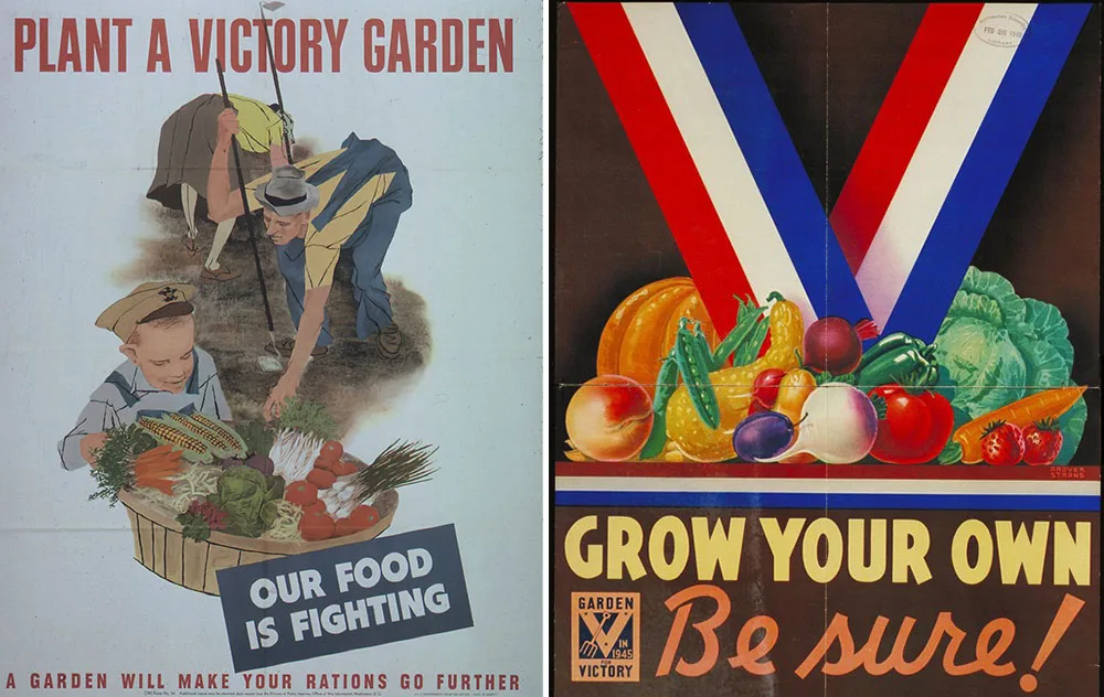 World War II victory garden propaganda