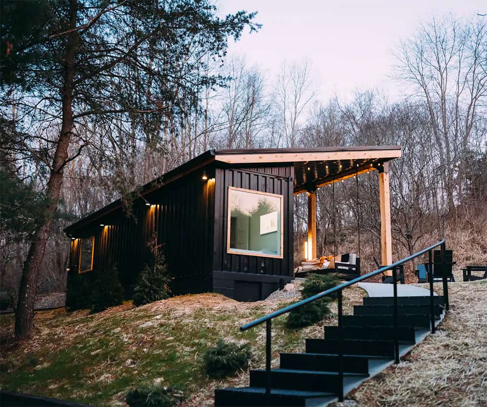 The Lily Pad Shipping Container House