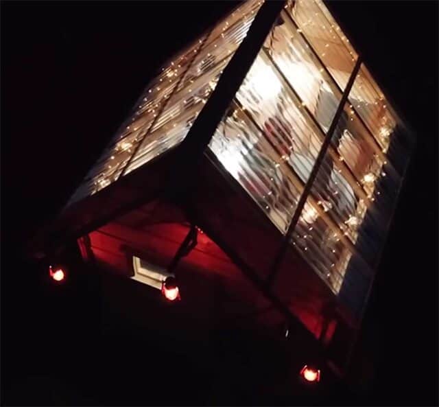 DIY Portable Cabin With Transparent Roof Off Grid World