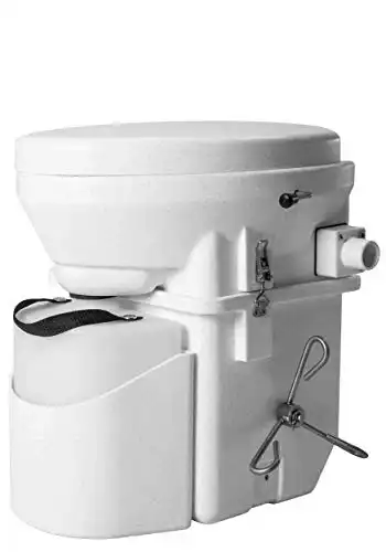 Nature's Head® Self Contained Composting Toilet with Foot-Spider Handle