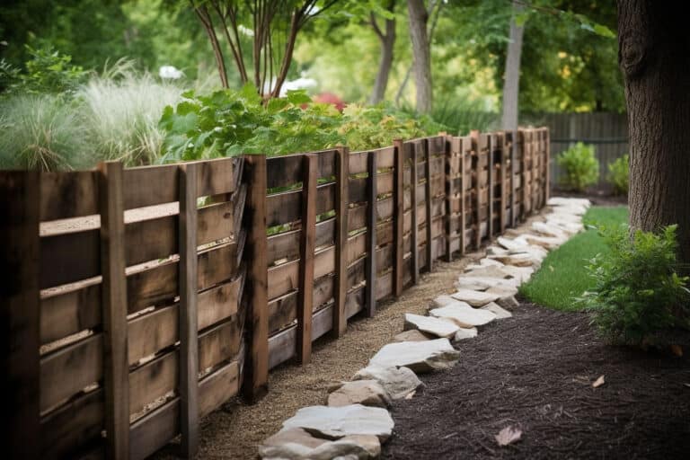pallet yard fence