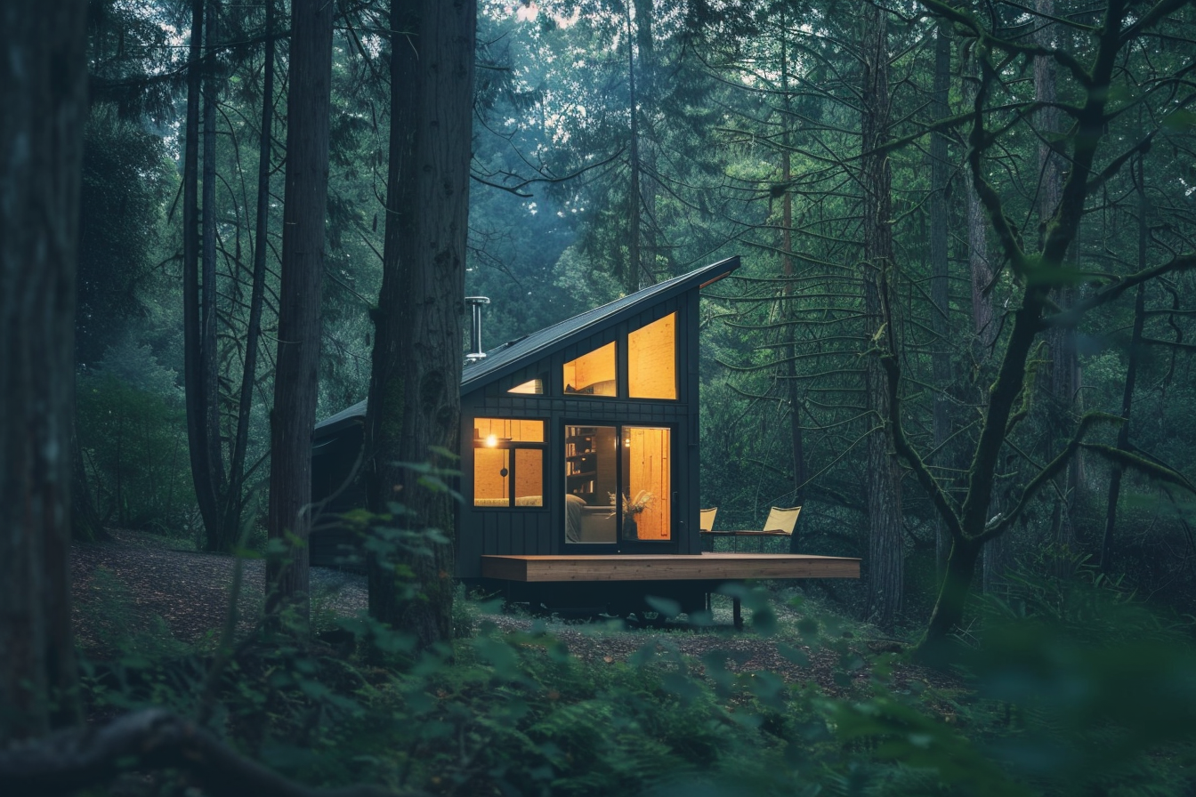 Beautiful view of Tiny House Off Grid Apartments
